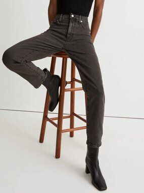 Madewell The Perfect Vintage Jean Washed Black Size 31